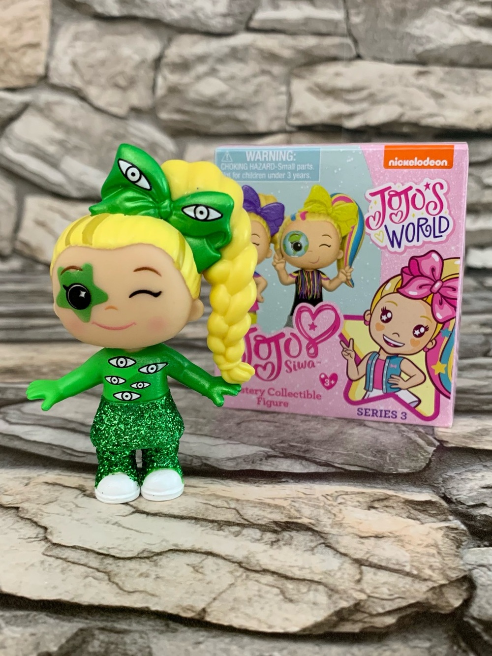 Glitter #1 U JoJo Siwa World Mystery Figure Series 3 Doll Metallic Chase Rare